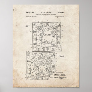 Mousetrafboard Game Patent - Alter Look Poster