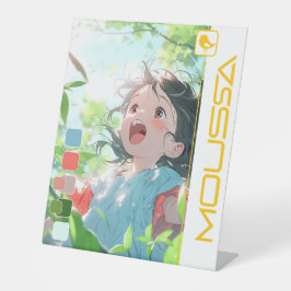 MOUSSA PEDESTAL SIGN SOCKELSCHILD