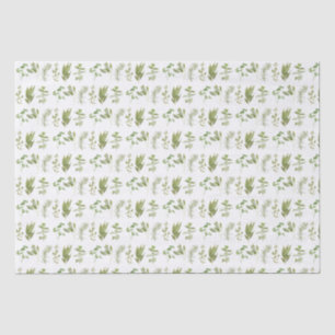 Mousseline 6 HERBES FRAÎCHES Papier Tissu II