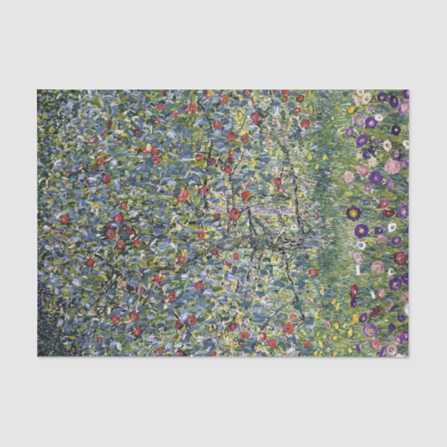 Mousseline Apple Tree by Gustav Klimt Papier Tissu (Recto)