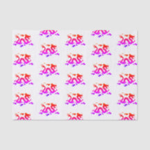 Arc-en-ciel JAPONAIS Dragon Tissu Papier