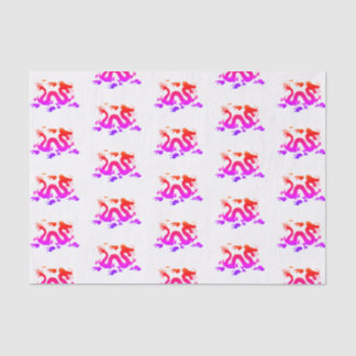 Mousseline Arc-en-ciel JAPONAIS Dragon Tissu Papier