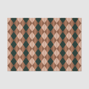 Mousseline Arlequin plié, PAPIER WRAP Brown-noir