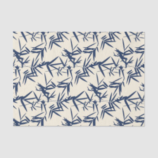 Mousseline Asiatique Japonais Bambou Floral Patte papier de t