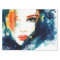 Beau Mobilier Visage Découpage Papier Tissu