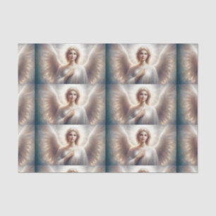 Mousseline Beau papier Tissu Angel