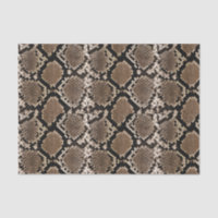 Boa Constrictor Snakeskin Tissu Papier