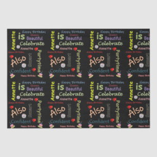 Mousseline Bonne Annette papier Tissue Anniversaire