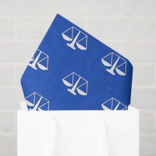 Mousseline Cadeaux de fête de juriste en papier mouchoir