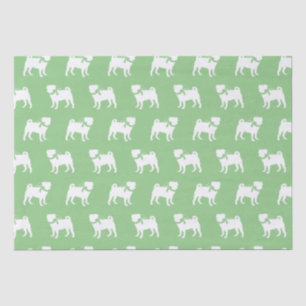 Mousseline Carlin Chien Chien Chien Papier Tissu