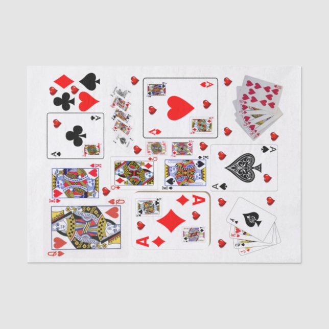 Mousseline Cartes de lecture sur papier tissu (Recto)