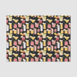 Mousseline Cocktails Papier Tissu