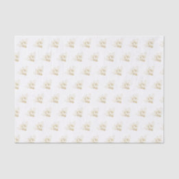 Mousseline Cute Petit Miel Doré Bee Kraft Tissu Papier