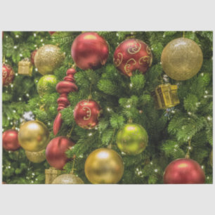 Mousseline décoration de noël papier de tissu
