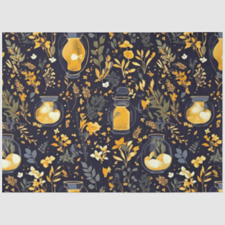 Mousseline Découpage Papier Tissu Chimique Lanternes Plantes