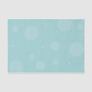 MOUSSELINE DÉLICATEZ ICY BLUE POLKA DOT MOTIF TISSUE PAPIER