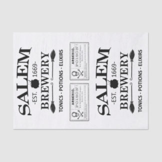 Mousseline Double Salem Brasserie Papier Tissu