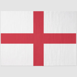 Mousseline Drapeau anglais (Angleterre) Tissu Papier