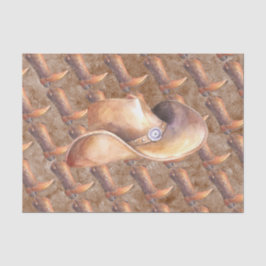 Mousseline Ensemble de papier de tissus (2) Bottes et Casquet