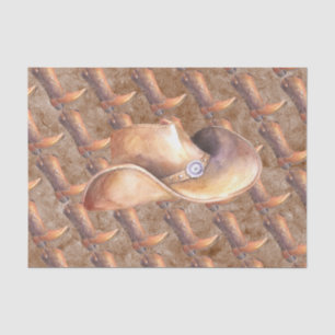 Mousseline Ensemble de papier de tissus (2) Bottes et Casquet
