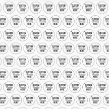 Enveloppement personnalisé du papier papier papier