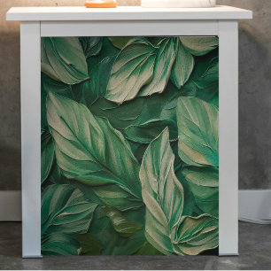 Mousseline Feuilles tropicaux papier de découpage texturé