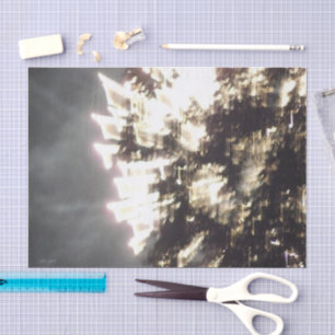 Mousseline Fireworks 2 papier tissu