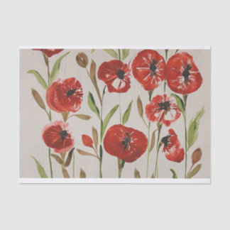 Mousseline Fleurs à tarte en papier tissu