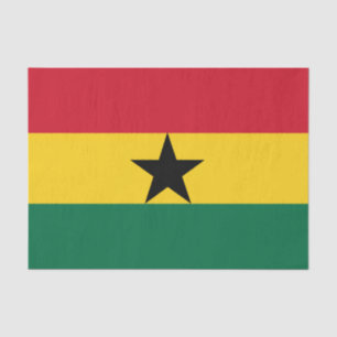 Mousseline Ghana & Ghana Drapeau papier tissu / mode