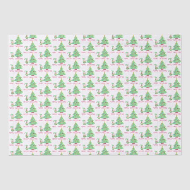 Mousseline Gnome sous le papier Tissu d'arbre (Recto)