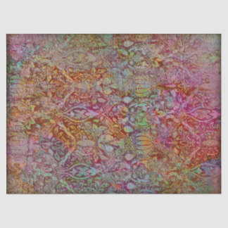Mousseline Grunge Floral Decoupage Papier Tissu Victorien