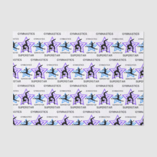 Mousseline Gymnastique Superstar Tissu Papier