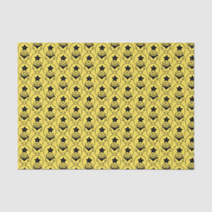 MOUSSELINE HEUREUX PAPIER DE TISSU DE MONSTRE