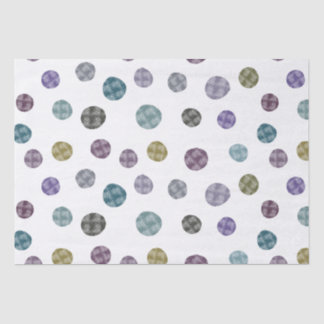 Mousseline Jennifer Confetti Dots Papier Tissu