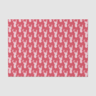Mousseline Knit d'hiver Caoutchouc de Noël Reinder Papier Tis
