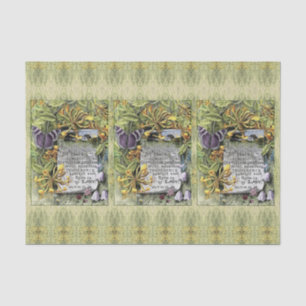 Mousseline Le Fruit De L'Esprit Papier Tissu