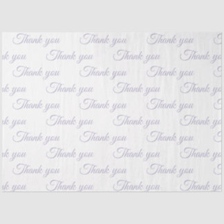 Mousseline Merci Papier cadeau