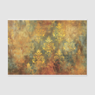 Mousseline Mobilier rustique Damask Découpage Papier Tissu