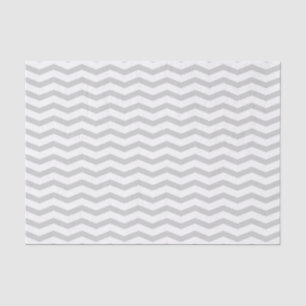 Mousseline Motif de chevron gris papier cadeau mariage