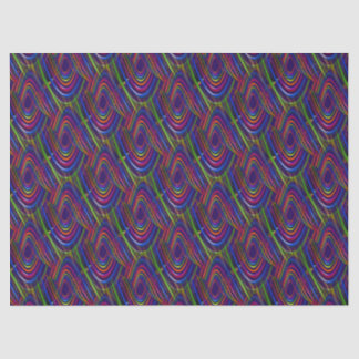 Mousseline Motifs Abstraits 63A Papier Tissu