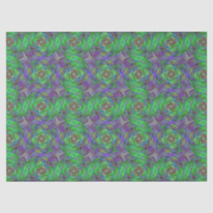 Mousseline Motifs spiraux 10-13 Options Papier Tissu
