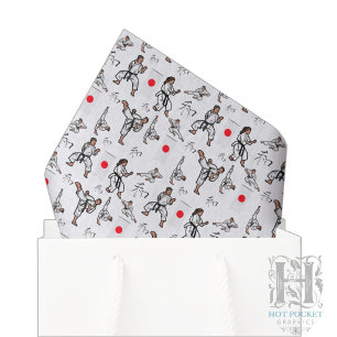 Mousseline Mouchoirs en papier Karate