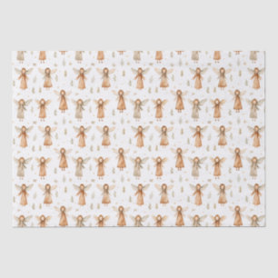 Mousseline Noël Fairytale Tissu Papier Tissu Couleurs neutres