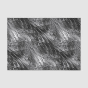 Mousseline nonpareil marble greyscale : papier de tissu
