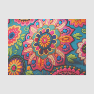 Mousseline NOUVEAU BOHEMIA 5 papier découpage à la boho éblou
