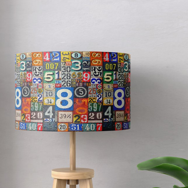 Mousseline Numéros vintages Papier De Découpage Ou De Collage (This is a mockup, the size of the design may appear larger or smaller depending on your furniture.)