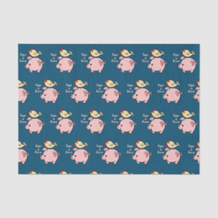 Mousseline Oeufs Et Papier Tissu Bacon