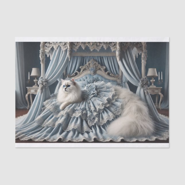 Mousseline papier absorbant, adapté à la decoupage (Recto)