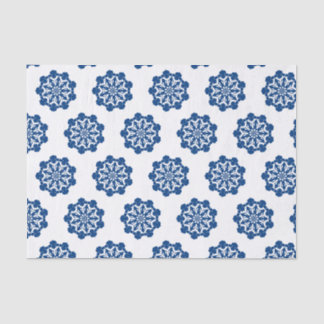 Mousseline Papier cadeau Azure Elegance