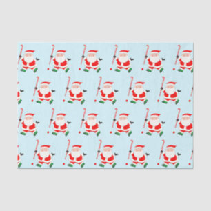 Mousseline Papier cadeau de Noël de hockey sur gazon